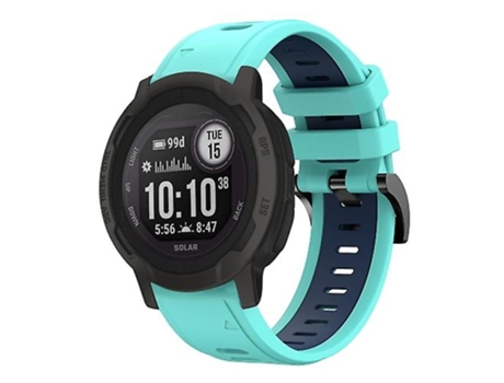 Correa Smartwatch Para Garmin Instinct 2 22Mm Verde Menta - Azul VENISYMLIS