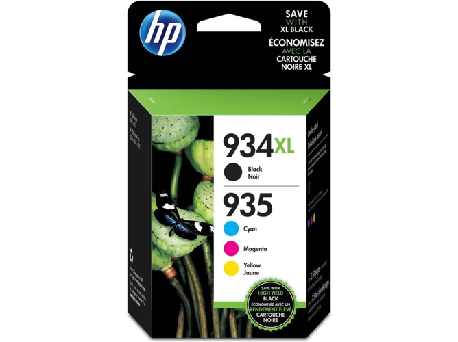 PACK4 TINTEIROS HP 934XL+935XL