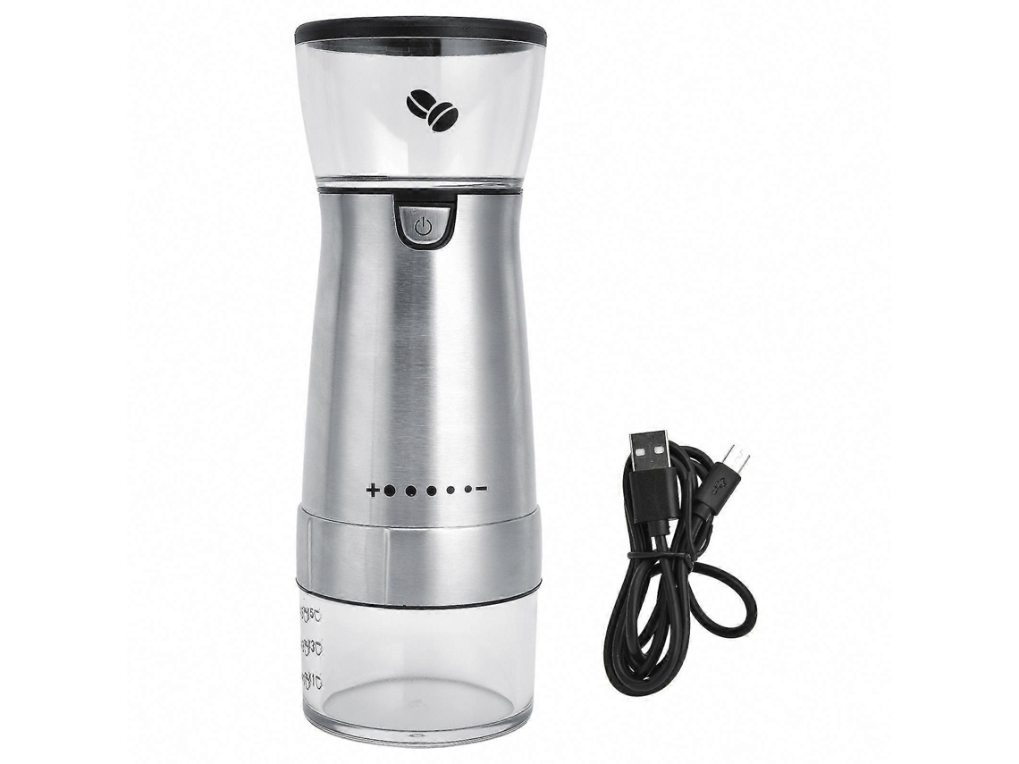 Molinillo de café eléctrico portátil Rosewell de acero inoxidable para granos, molinillo de cocina para café recién molido