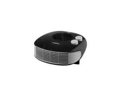 Termoventilador Horizontal 2000w Negro 3 Funciones Termostato Regulable Piloto Luminoso 2 Potencias 10x24,5x26,5cm Candil