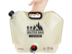Botella de agua plegable, jarra plegable - Depósito de agua potable plegable