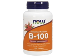 NOW FOODS B-100 Sustained Release 100 Tabletas