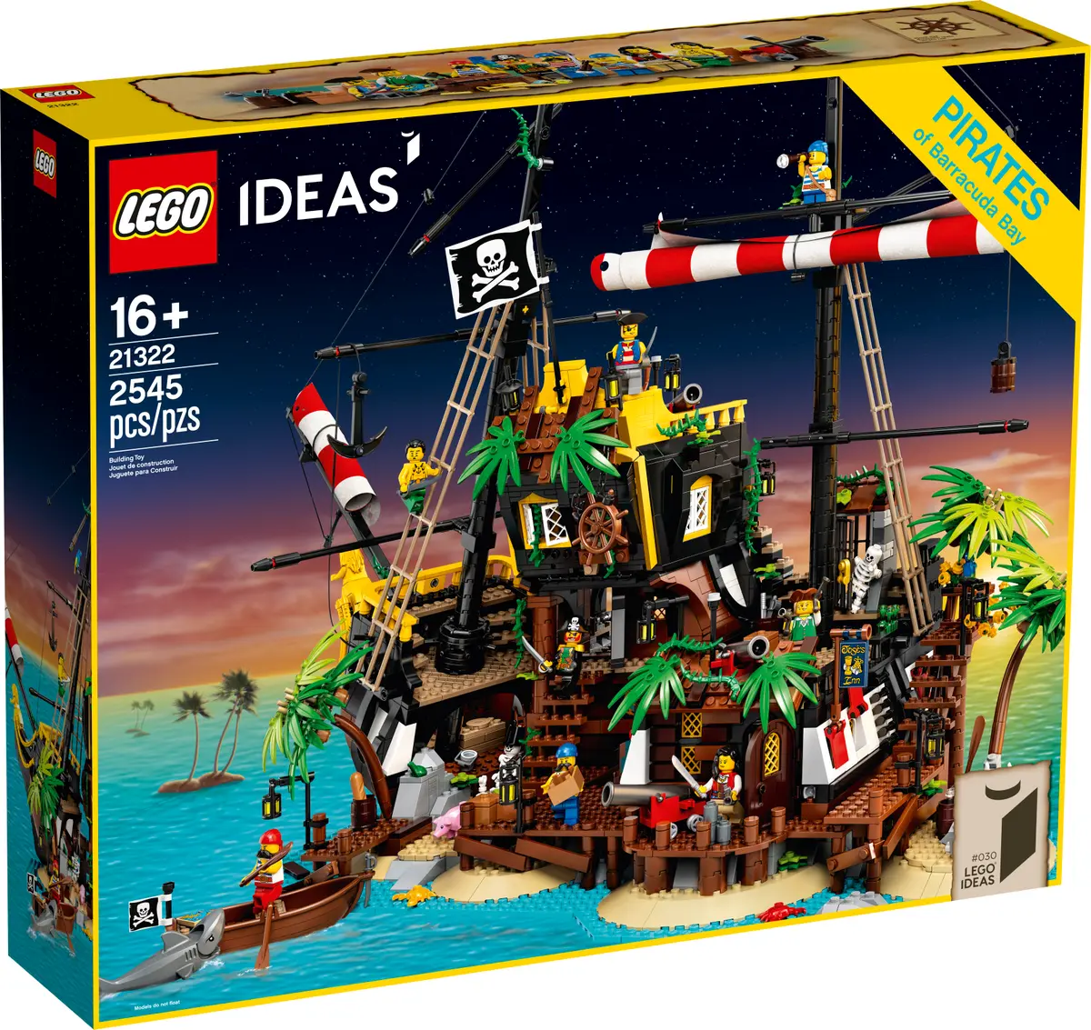 LEGO Ideas 21322 Piraci y Zatoki Barakud