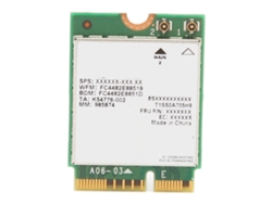 Tarjeta De Red Inalámbrica Wifi 6 Ax201ngw De Doble Banda 2.4ghz 574mbps 5ghz 2400mbps Para Portátil