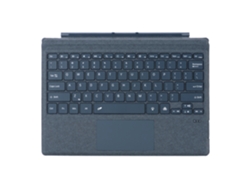 Compatible con Microsoft Surface Pro 3/4/5/6/7/7 Teclado magnético Bluetooth, azul cobalto/retroiluminado Yunzii