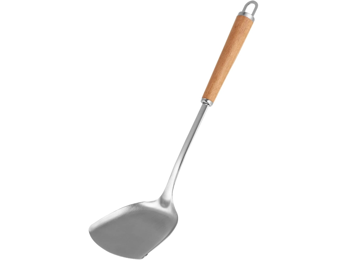 Espátula Para Cozinhar: Orifício Para Pendurar E Facilitar O Armazenamento, Espátula Para Wok.brconjunto De
