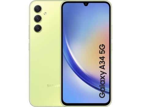 Smartphone SAMSUNG Galaxy A34 5G (6.6'' - 6 GB - 128 GB - Lime)