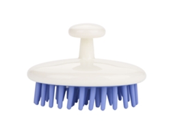 Escova de silicone antiderrapante 2026 para lavar o cabelo, massagear couro cabeludo e escovar animais de estimação (vermelha)