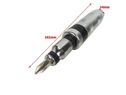 Set De 13 Brocas Para Destornillador De Impacto Hexagonal De Acero Cromovanadio Para Trabajos Pesados