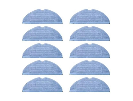 Accesorio Aspiradoras Universal Compatibilidad 10 Uds Almohadillas XIAOMI Roborock S7 T7S T7 Plus Almohadilla Microfibra