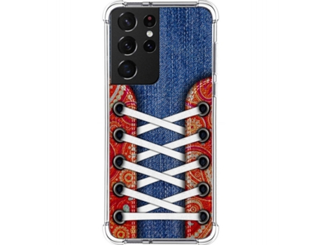 Carcasa Samsung Galaxy S21 Ultra 5G TUMUNDOSMARTPHONE Dibujos Antigolpes Multicolor
