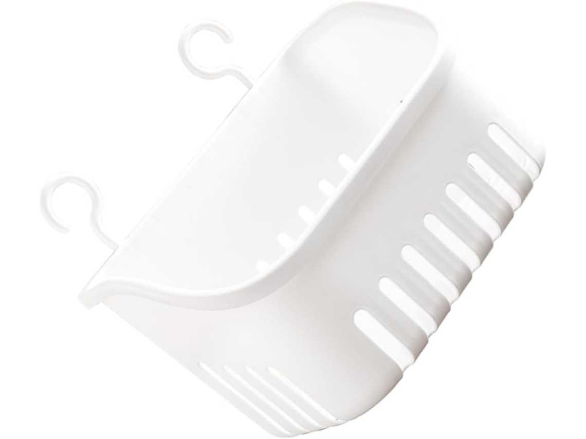 Panier Suspendu Pratique Petit Plastique Solide Résistance L’humidité Toilette Multifonction Salle Rangement