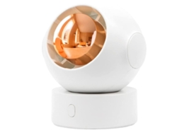 Ventilador portátil de mano Mini ventilador USB con batería recargable y 3 velocidades Pequeño ventilador eléctrico personal Hermoso blanco Gusshious