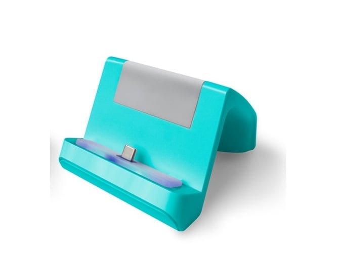 Soporte Cargador LONZEN Stereo Gaming (Nintendo Switch - Azul)