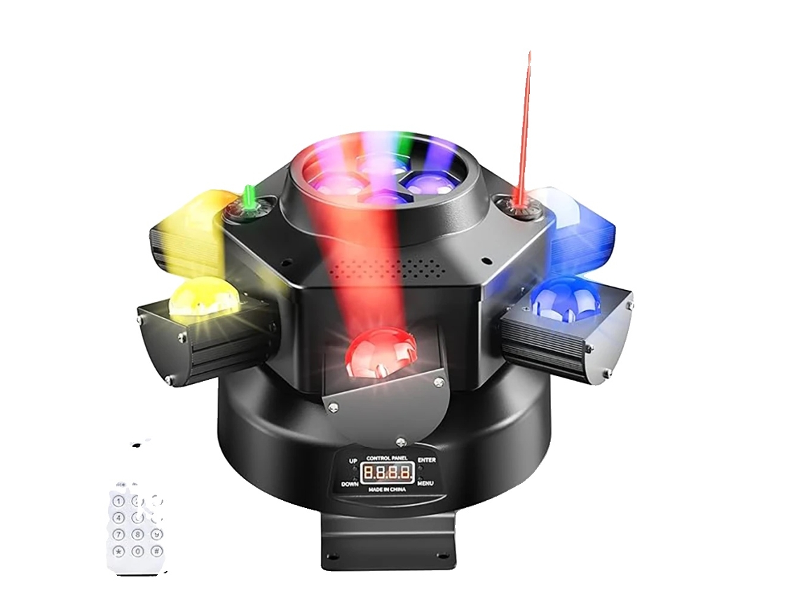 Luces de escenario, control DMX, efectos dinámicos, luz láser de 150 W, enchufe UE OEM