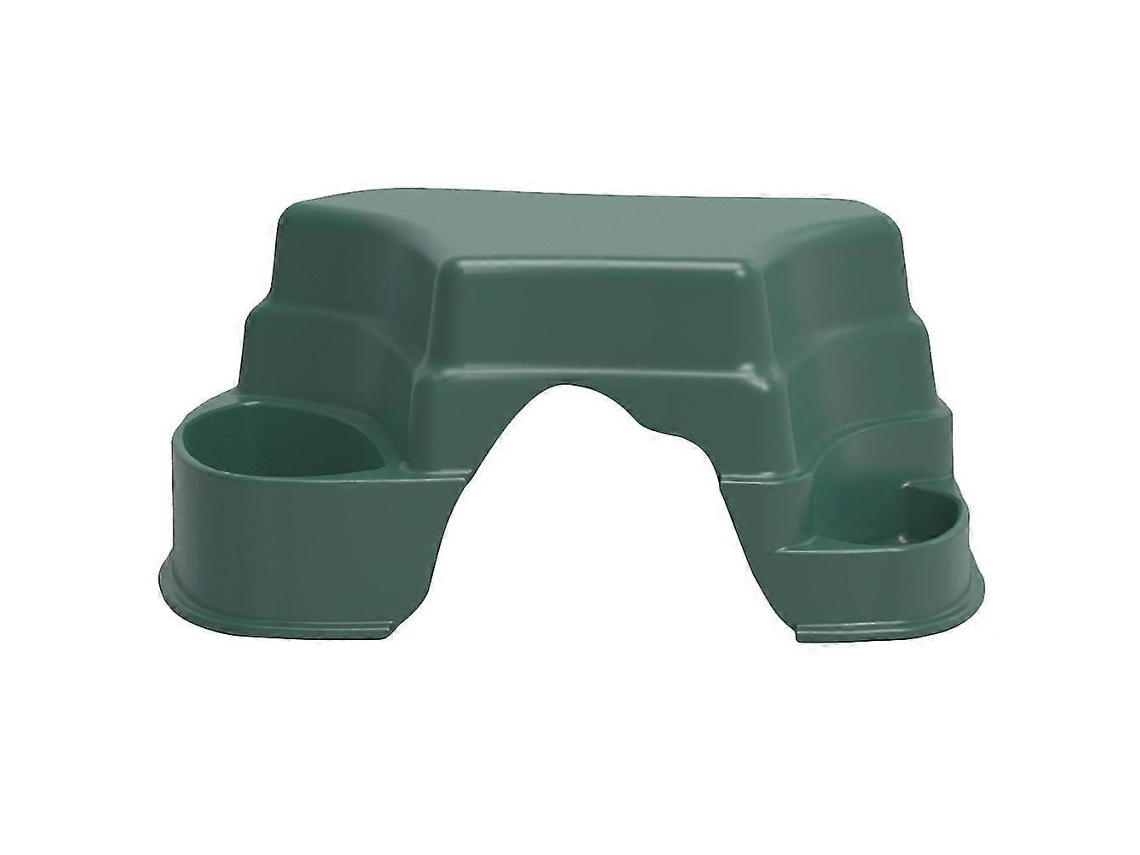 Cueva-hábitat para reptiles con comedero y plataforma para tomar el sol, ideal para tortugas, lagartos, arañas y serpientes. Fcy Rosewell