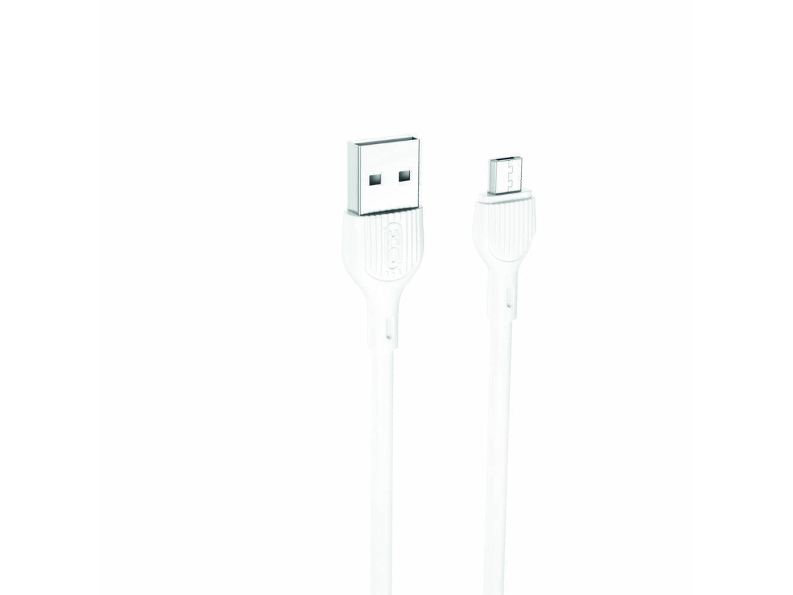 Cable USB-A 2.0 macho / Micro USB 2m blanco XO