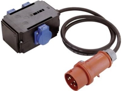 As Schwabe 60527 60527 Adaptador cee 16 A 400 V As Schwabe (60527)