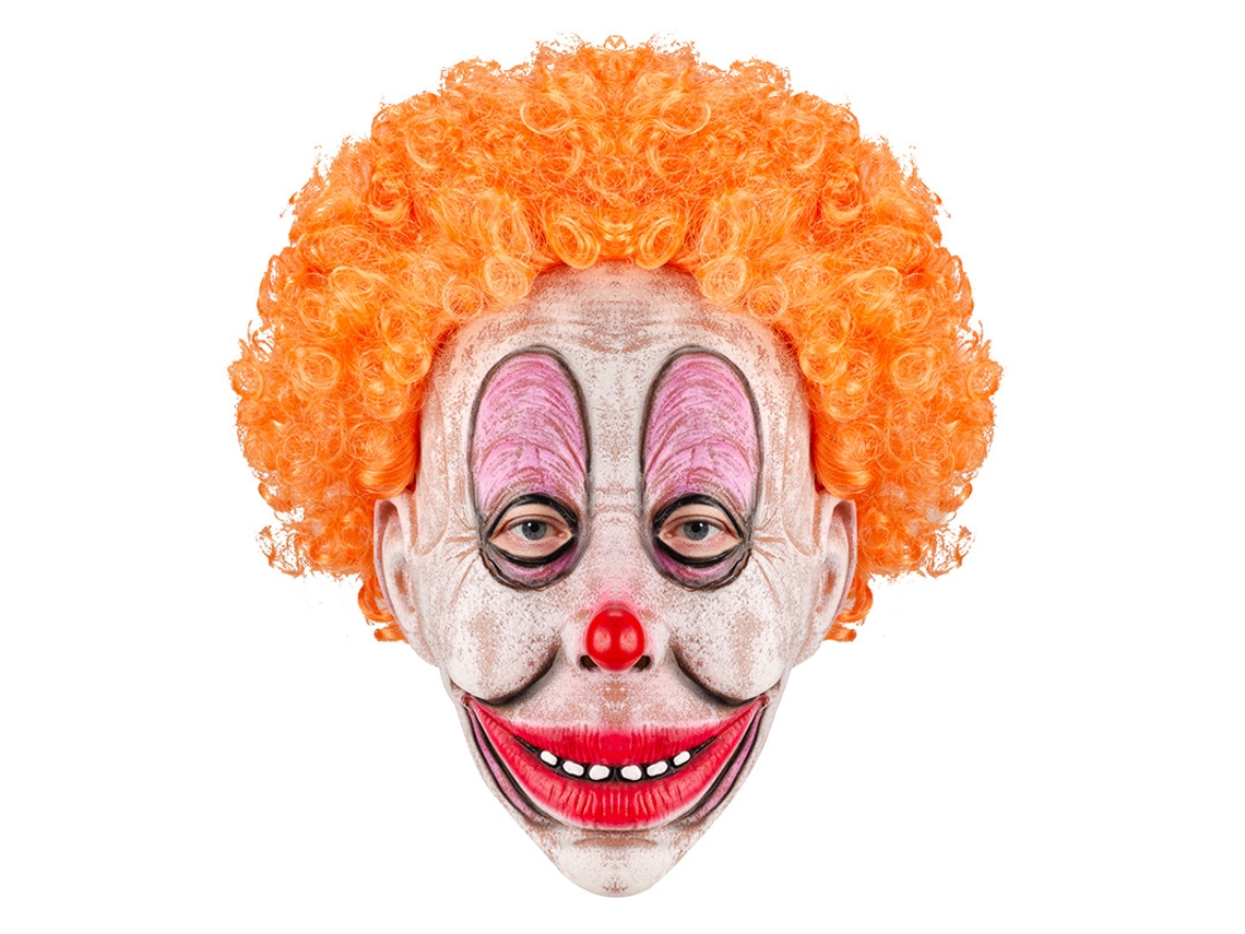 Máscara de látex de payaso divertida para adultos, fiesta de Halloween, RPG A-27 Siurn