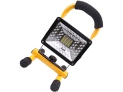 Foco Led Recargable De 30 W, Luz De Trabajo Led, Iluminación Exterior, Ip65, Luz Roja Y