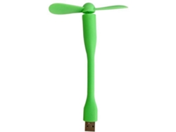 Mini Ventilador USB GOEIK 14-FANUSBPEN-V (Diámetro 8,5 cm - Verde)