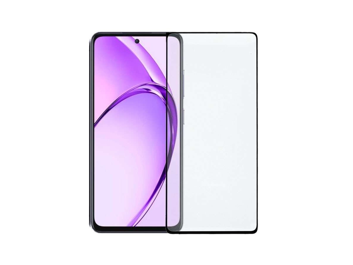 Cristal Templado Completo Negro Para Oppo A60