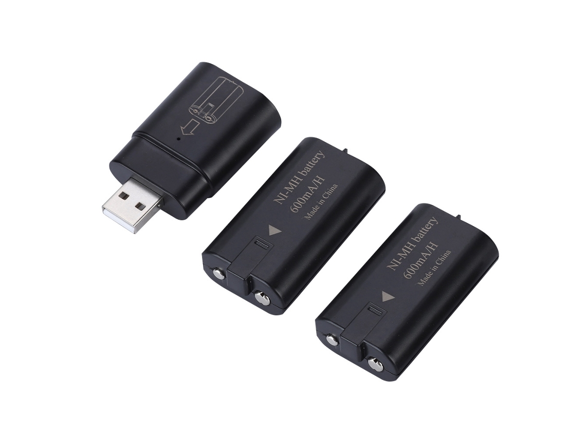 Base de carga USB para mando de Xbox One (carga baterías recargables)