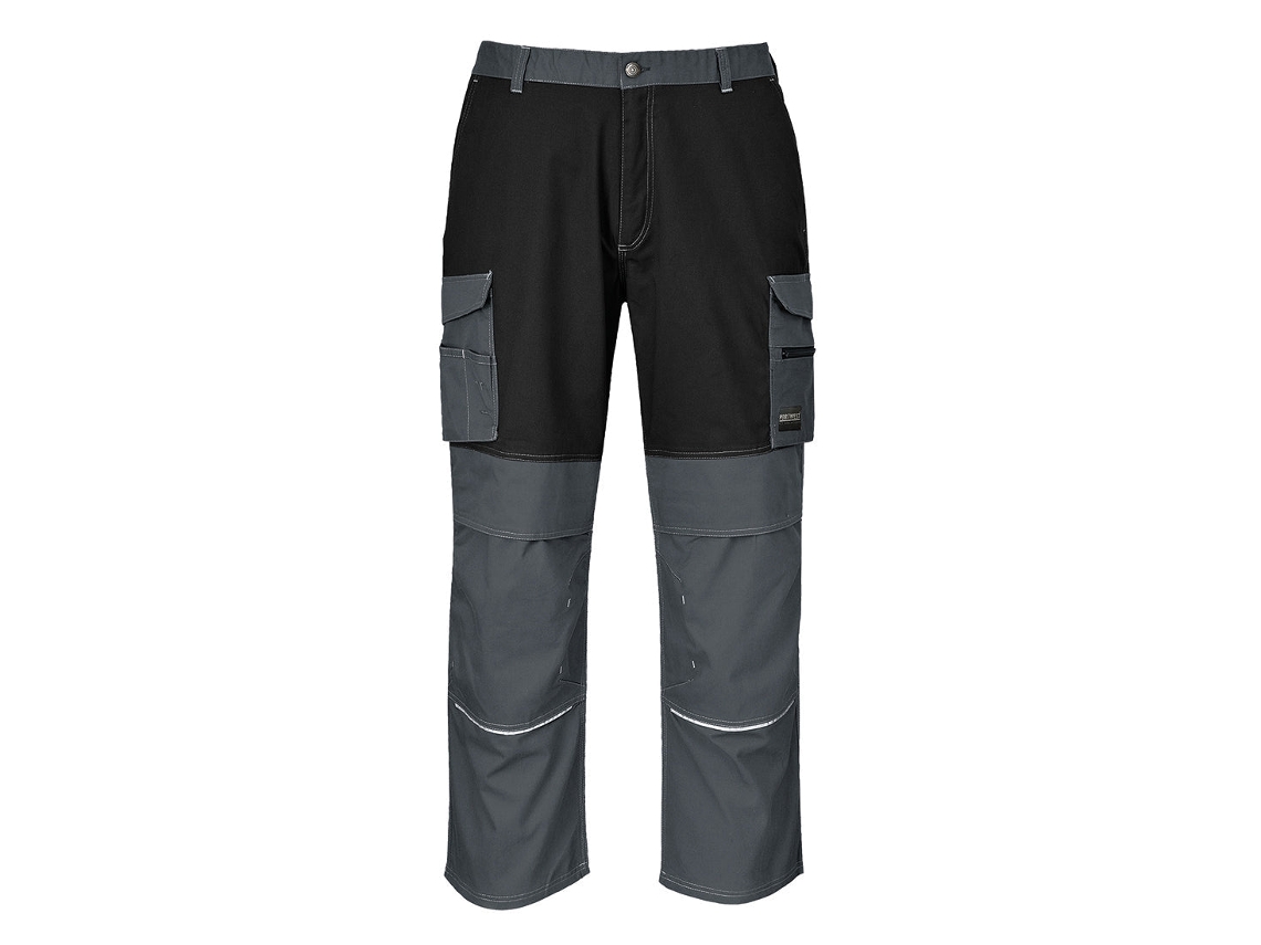 Pantalones Granite Comodidad y funcionalidad práctica / Gris Negro / S Portwest
