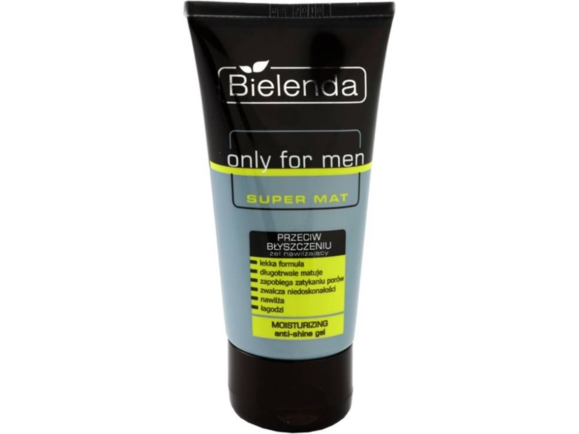 Crema Facial BIELENDA Only For Men Super Mat Moisturizing Gel To Shine And Expanded Pores (50ml)