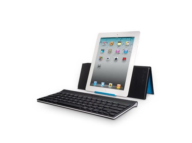 Teclado LOGITECH Inalámbrico (Bluetooth - iPad)