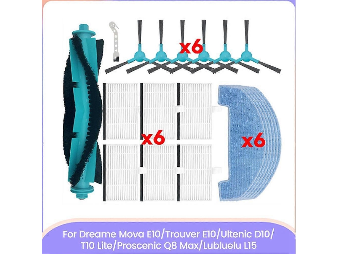 For E10/trouver E10 Q8 Max D10/t10 Lite L15 Vacuum Cleaner Replacement Parts