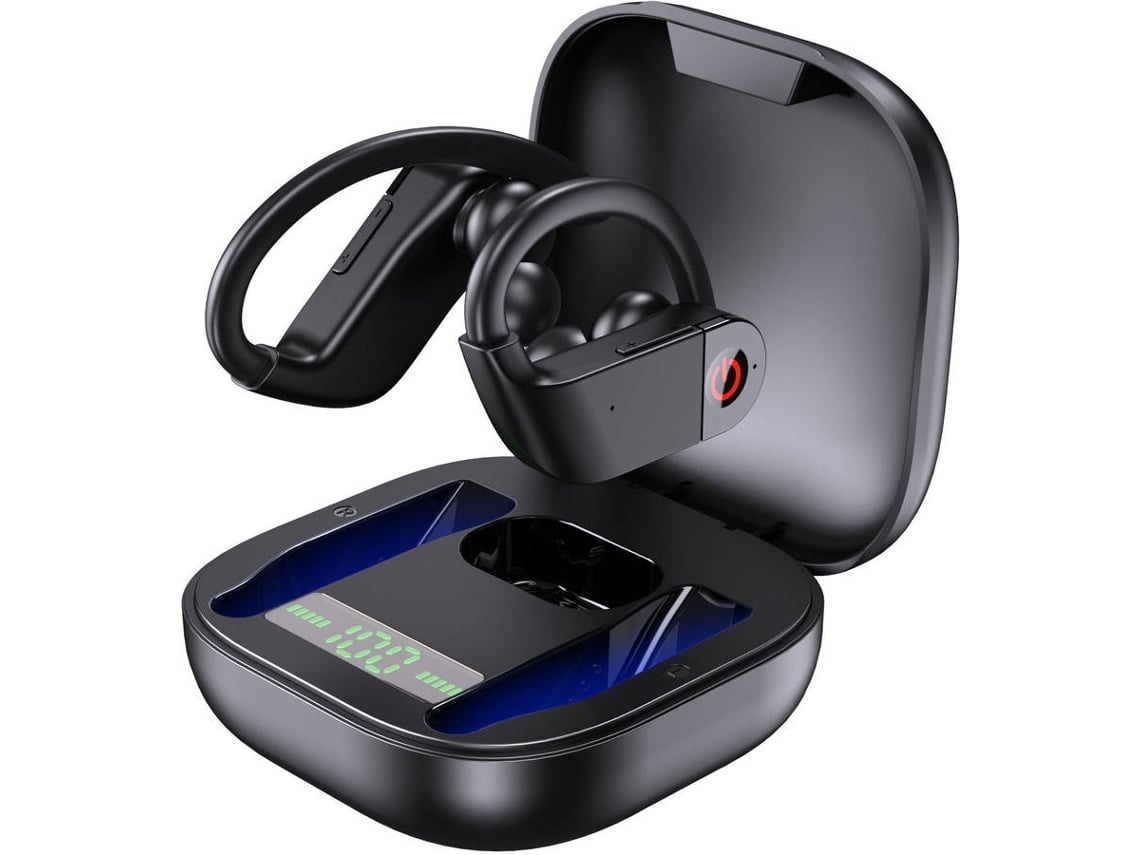 Auriculares Bluetooth inalámbricos verdaderos Qq6728 Micrófono interno con cancelación de ruido Negro VEANXIN