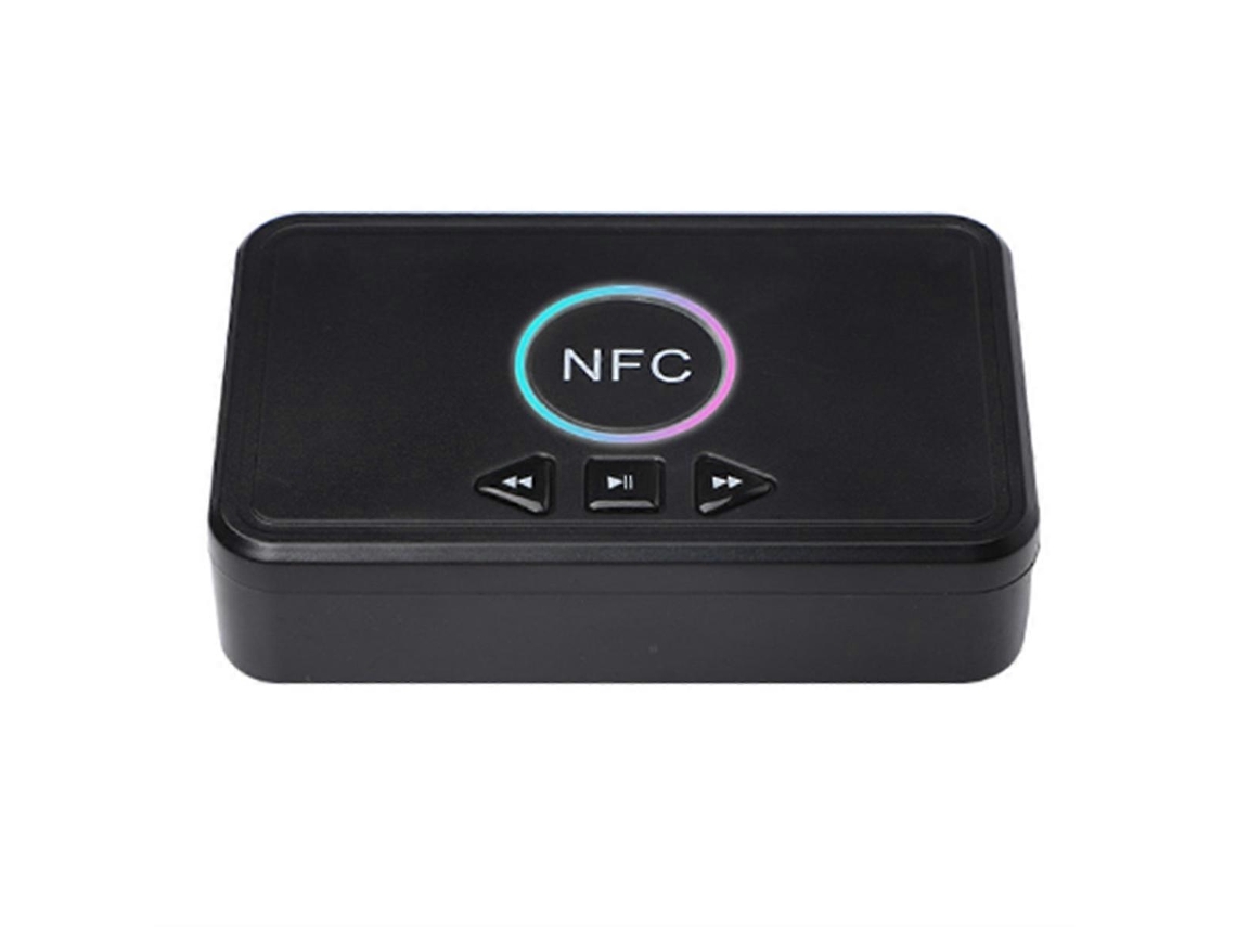 Adaptador Bluetooth NFC BT5.0 Transmisor y receptor de audio inalámbrico de 3,5 mm Rosewell