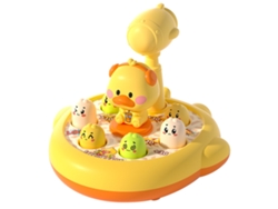 Dan26-juguete De Golpear Animal Para Niños Pato Amarillo Mejora Coordinación Educativo Interactivo