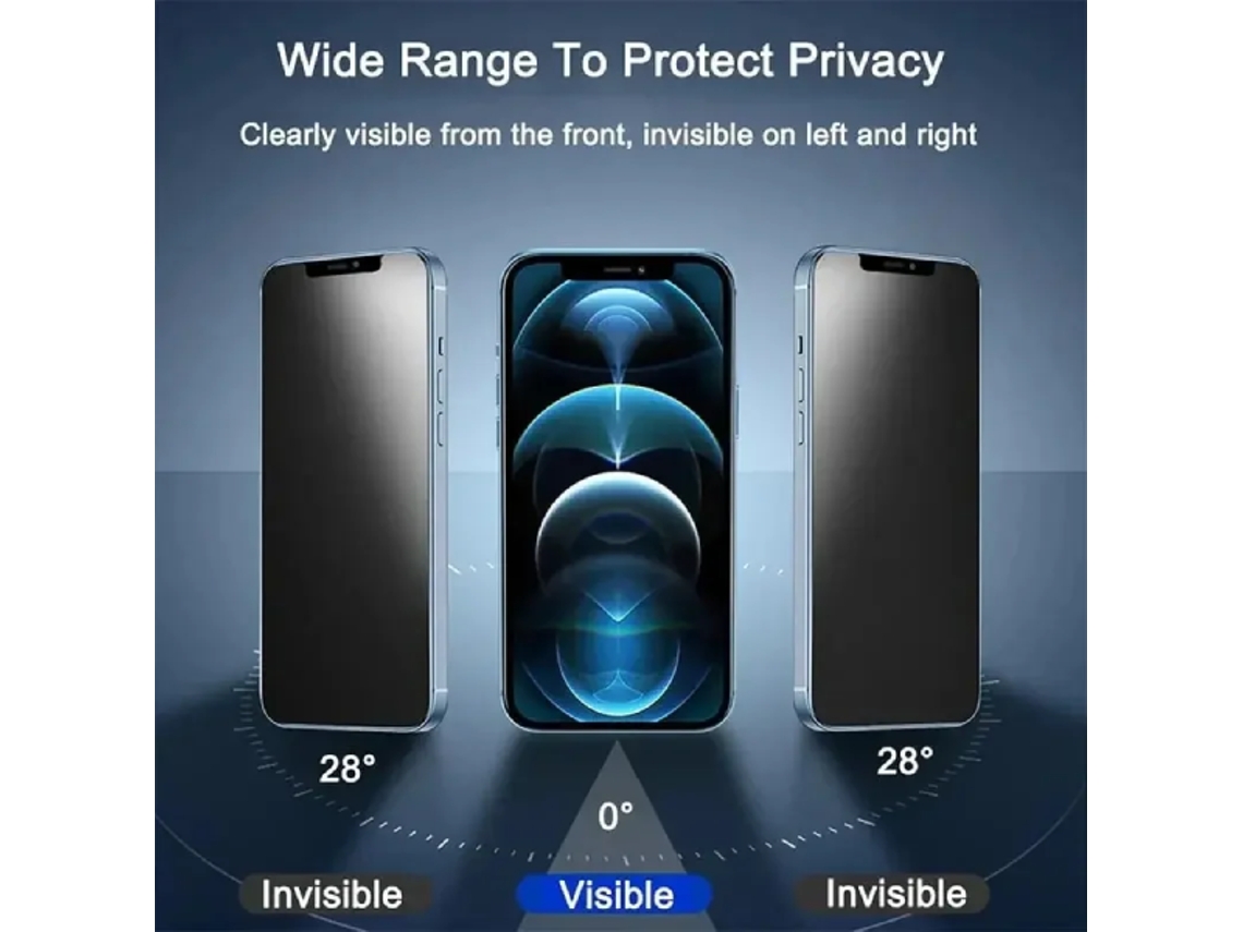 Película De Cristal Antiespía Phonecare Para Oneplus Nord 6 - Transparente/negro