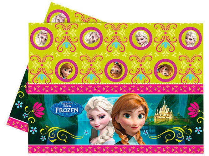 Mantel Frozen El reino de hielo plastico 120x180 cms froze12 fiesta disney toalla