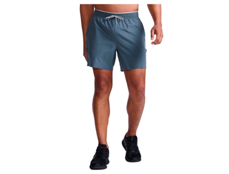 Calção 2XU Shorts Motion 6 Inch Azul M Homem