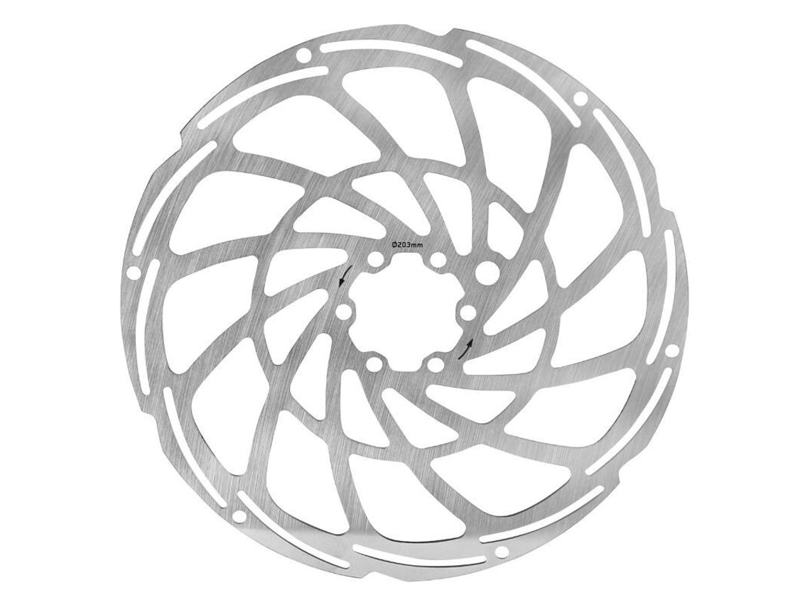Disco de freno 6 agujeros compatible avec renfort supplementaire 2mm + 6 vis NEWTON Brakco Shimano VAE E-Bike