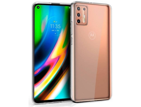 Carcasa Motorola G9 Plus COOL Silicona Transparente