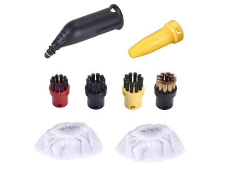 Kit de almohadilla de fregona con boquilla eléctrica de extensión para Limpiador de vapor Karcher Sc 1 2 4 Si 4 Sg 4, repuestos de aspiradora Robot...