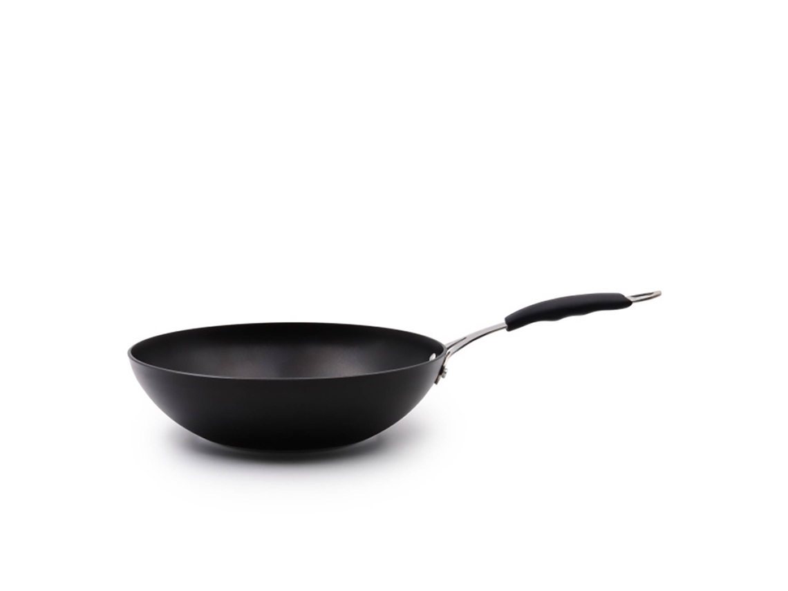 Wok CELAR Comfort (Negro - 28 cm)