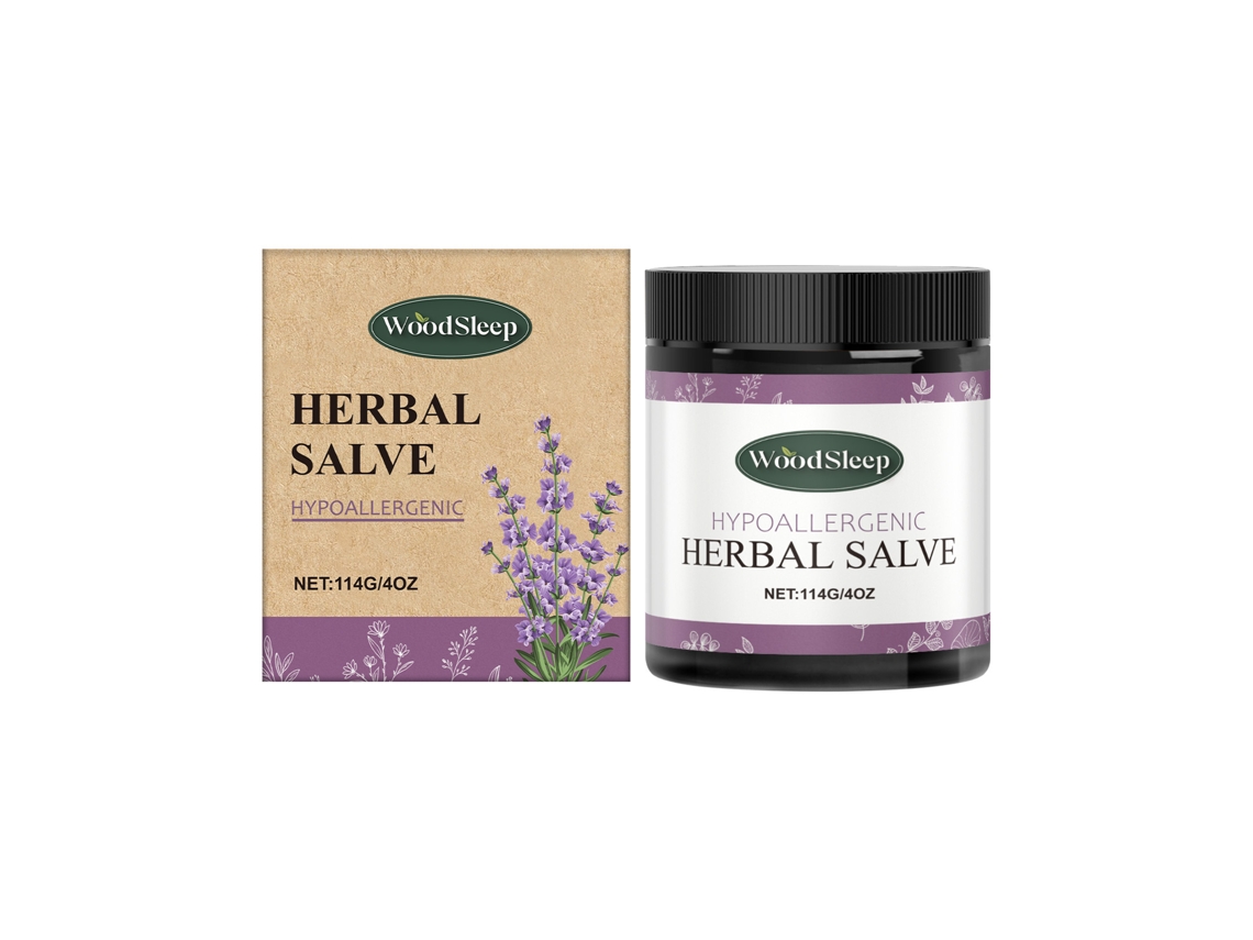 Ungüento herbal calmante para el alivio rápido de la piel irritada.