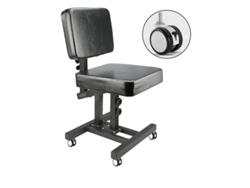 Silla de tatuaje, altura ajustable, comodidad ergonómica, con ruedas OEM