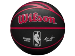 WILSON NBA Team City Collector Chicago Bulls In/Out Ball WZ4024105XB, unisexo, pelotas de baloncesto (negro - 7 EU)