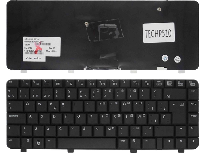 Teclado para Portátil HP Compaq 510 Pk1301J03J0