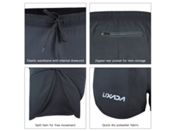 Pantalones Cortos Deportivos 2 En 1 Para Hombre Con Forro De Secado Rápido, Ideales Para Correr, Maratones Y Entrenamientos.