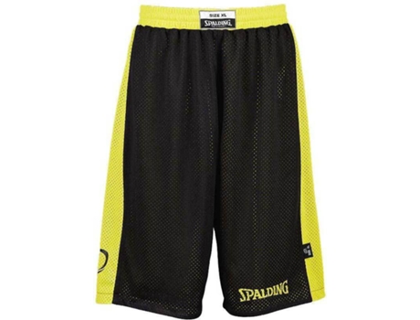 Pantalones para Hombre SPALDING Essential Reversible Negro para Fútbol (XS - S)