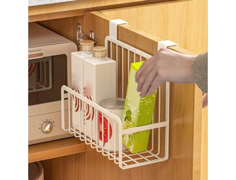 Canasta de Almacenamiento Colgante HURRISE con Gancho para Colgar Detrás de una Puerta o en una Barandilla Canasta de Almacenamiento