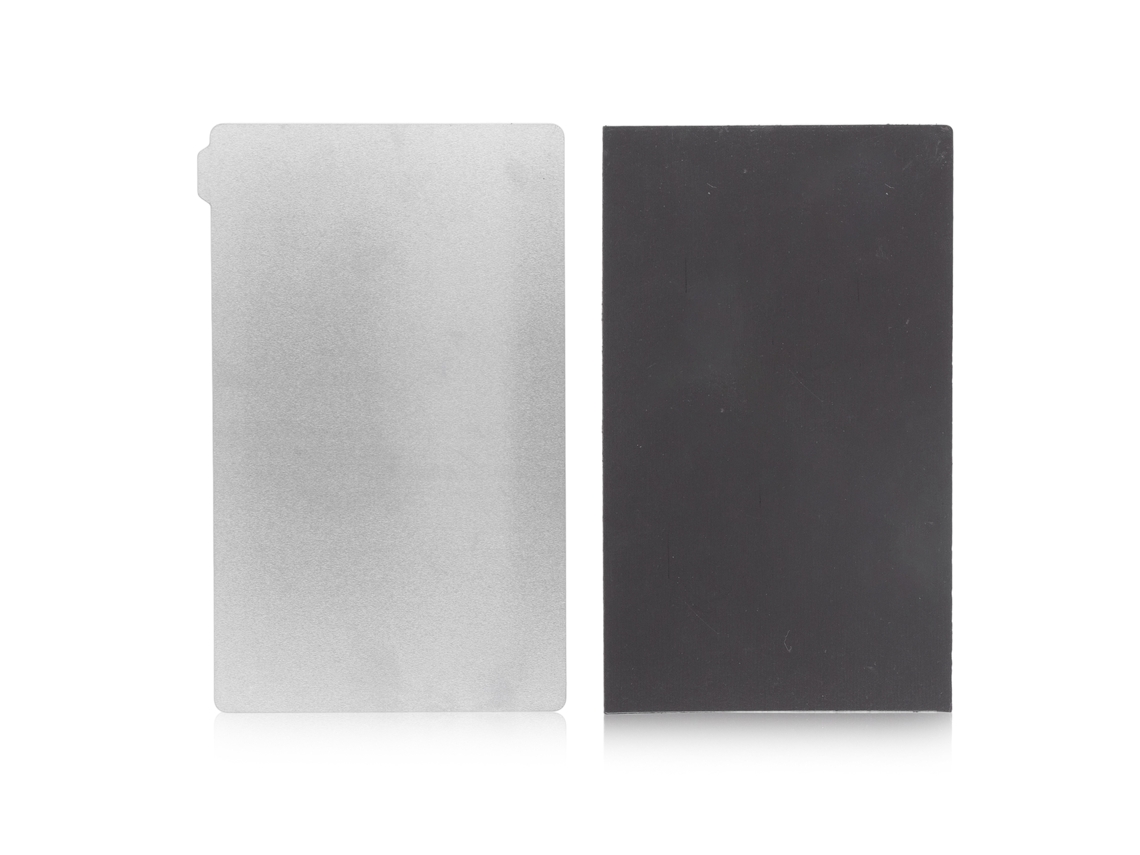 Placa de acero flexible con resorte magnético de doble cara para impresora 3D fotopolimerizable