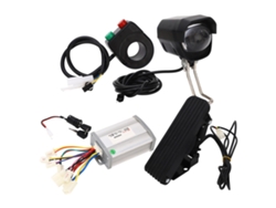 2026-kit Controlador Bicicleta Eléctrica 48v 800w Con Acelerador Pedal, Interruptor De Luz Y Llaves Para Conversión